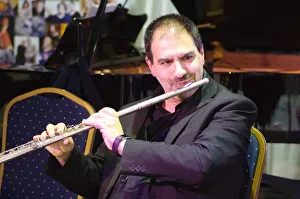 Andy Prints: Andy Panayi, Watermill Jazz Club, Dorking, Surrey, 12 March 2019. Creator: Brian O Connor