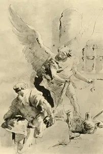 Von Hadeln Prints: An Angel appears to the Apostle Peter in prison, mid 18th century, (1928). Artist