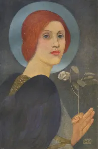 Honesty Prints: An Angel, c1905. Artist: Marianne Stokes