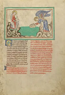 Casting Prints: An Angel Casting a Millstone into the Sea; Dyson Perrins Apocalypse