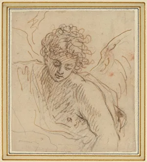Benjamin West Prints: An Angel. Creator: Benjamin West