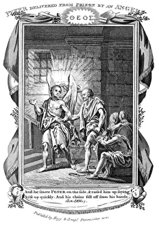 The Angel delivering St Peter from prison while the soldiers sleep, 1808