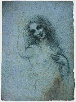 Leonardo Da Vinci 1452 1519 Prints: The Angel in the Flesh, ca 1514. Artist: Leonardo da Vinci (1452-1519)