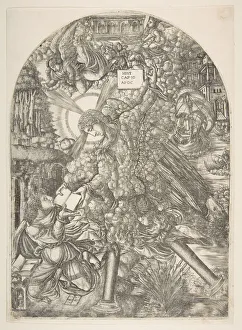 The Angel Gives Saint John the Book to Eat, from the Apocalypse. n. d. Creator: Jean Duvet