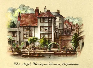 Wd And Ho Prints: The Angel, Henley-on-Thames, Oxfordshire, 1936. Creator: Unknown