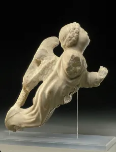 Tuscany Prints: Angel, late 14th century. Creator: Arnolfo di Cambio