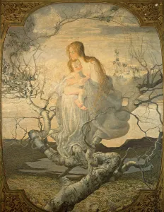 Galleria Darte Moderna Prints: The angel of life