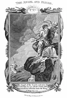Ilyas Gallery: Angel of the Lord appearing to Elijah on the mountain, 1804