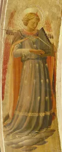 Play Music Prints: Angel making music (From the Tabernacle of the Linaioli)
