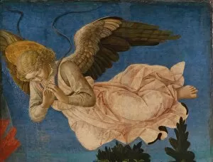 Angel Of God Collection: Angel (Panel of the Pistoia Santa Trinita Altarpiece), 1455-1460