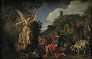 Tobias Prints: The Angel Raphael Takes Leave of Old Tobit and his Son Tobias