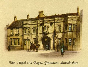 Wd And Ho Prints: The Angel and Royal, Grantham, Lincolnshire, 1936. Creator: Unknown