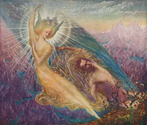 The Angel of Splendours, c1894, (1911). Artist: Jean Delville The Angel of Splendours, c1894, (1911). Artist: Jean Delville