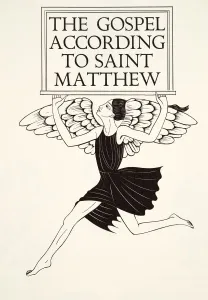 Disciple Gallery: Angel of St. Matthew, 1931, (wood engraving)