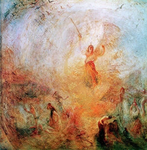 Illustration And Painting Collection: The Angel Standing in the Sun, 1846. Artist: JMW Turner