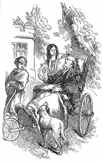 Angel Visits. A Lyric for the New Year, by Charles MacKay, 1850. Creator: Unknown