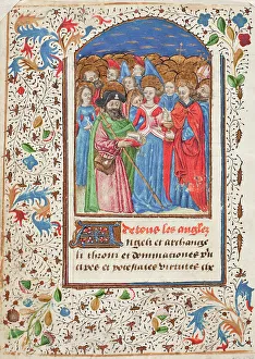 The Angelic Host, late 15th century. Creator: Unknown