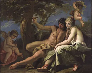 Orlando Prints: Angelica and Medoro, 1716