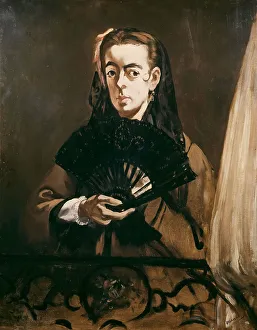 Angelina (Une dame à sa fenêtre), 1865. Creator: Manet, Édouard (1832-1883)