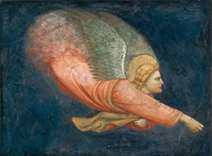 Mantua Italy Prints: Two Angels. Creator: North Italian Painter (first quarter 14th century)