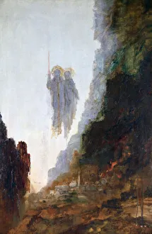 Sodom Prints: Angels of Sodom, c1846-1898. Artist: Gustave Moreau