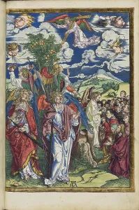 The four angels with the winds and the 144, 000 sealed ones, 1511. Creator: Dürer, Albrecht (1471-1528)