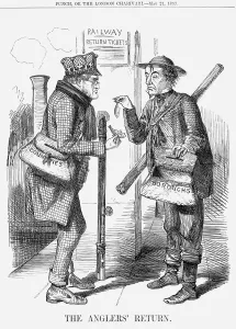 Edward Stanley Gallery: The Anglers Return, 1859
