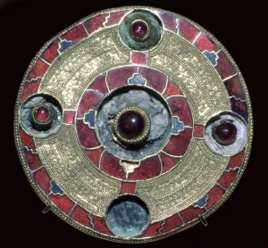 Images Dated 16th May 2018: Anglo-Saxon brooch of the Kentish type