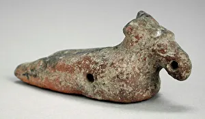 Central Asia Prints: Animal with Rectangular Body, 5th-6th century. Creator: Unknown