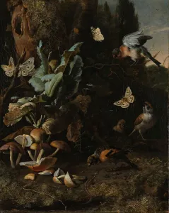 Melchior Dhondecoeter Prints: Animals and Plants, c.1668. Creator: Melchior d'Hondecoeter