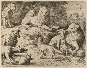 Anthropomorphism Collection: The Animals Present Their Charges Against Reynard, probably c. 1645 / 1656