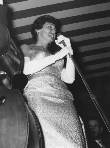 Oxford Street Gallery: Anita O Day, Marquee Club, London, 1962. Creator: Brian Foskett