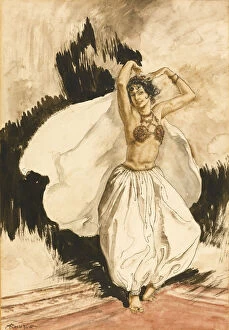 Anitras Dance. Illustration for Peer Gynt by Henrik Ibsen. Artist: Rackham, Arthur (1867-1939)