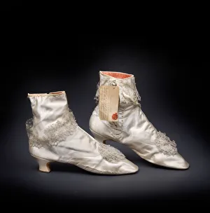 Sissi Prints: Ankle boots of Empress Elisabeth of Austria, c. 1880