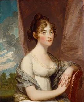 C Gilbert Stuart Prints: Ann Barry, 1803 / 1805. Creator: Gilbert Stuart