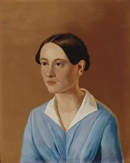 Wright Ferdinand Von Prints: Ann-Marie Fabritius, 1849. Creator: Ferdinand von Wright