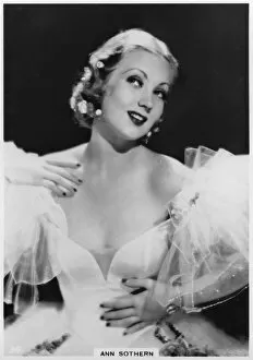 Sex Symbol Gallery: Ann Sothern, American film and television actress, c1938