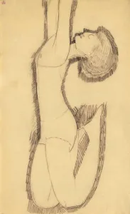 Anna Akhmatova as Acrobat, 1911. Artist: Modigliani, Amedeo (1884-1920) Anna Akhmatova as Acrobat, 1911. Artist: Modigliani, Amedeo (1884-1920)