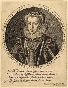 Passe Gallery: Anna Catherine Constance Vasa of Poland (1619-1651). Artist: Passe, Crispijn van de