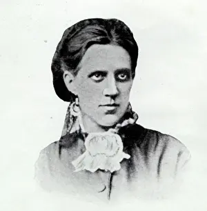 Collecting Prints: Anna Dostoyevskaya, c1866. Creator: Unknown