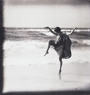 Anna Duncan dancing, between 1911 and 1942. Creator: Arnold Genthe