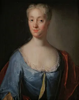 Scheffel Johan Henrik Prints: Anna Katharina Dahl, (c1710s). Creator: Johan Henrik Scheffel