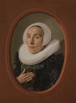 Hals Gallery: Anna van der Aar (born 1576 / 77, died after 1626), 1626. Creator: Frans Hals
