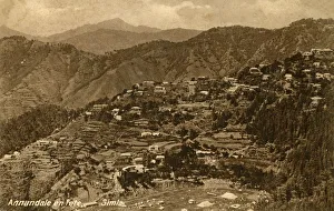 Shimla Prints: Annandale en Fete - Simla, c1918-c1939. Creator: Unknown