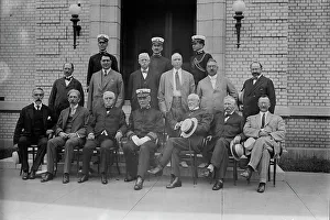 Committee Prints: Annapolis - Board of Visitors, 1913. Creators: Bain News Service, George Graham Bain