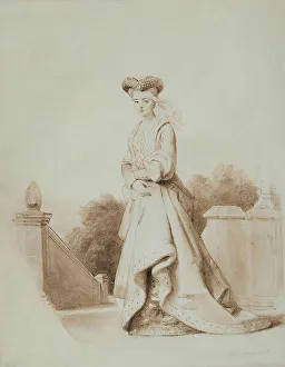 Anne de Beaujeu. Creator: Fragonard, Théophile (1806-1876)