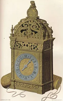 Gift Prints: Anne Boleyn Clock, 16th century?, (1849). Creator: Kellerhoven