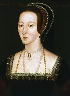 Marchioness Of Pembroke Collection: Anne Boleyn, second wife of Henry VIII, c1520-1536