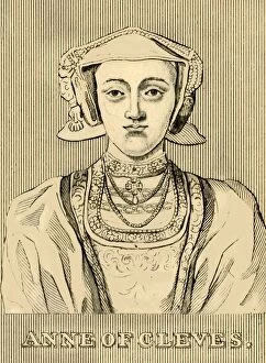 King Henry Viii Gallery: Anne of Cleves, (1515-1557), 1830. Creator: Unknown