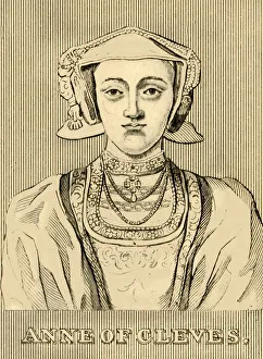 Anne Of Cleves Gallery: Anne of Cleves, (1515-1557), 1830. Creator: Unknown